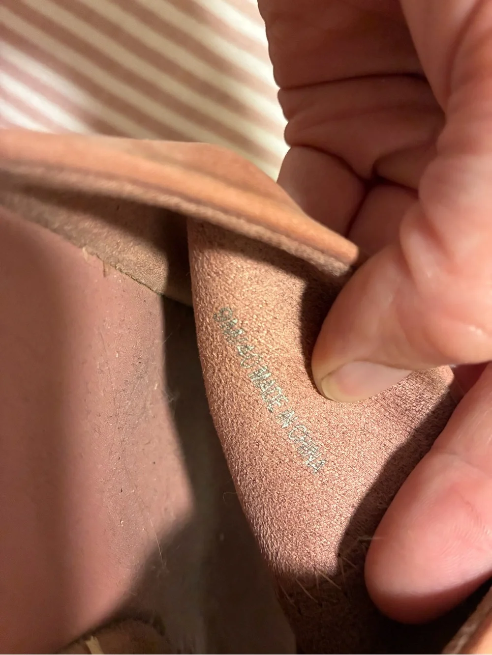 Vince Camuto soft suede